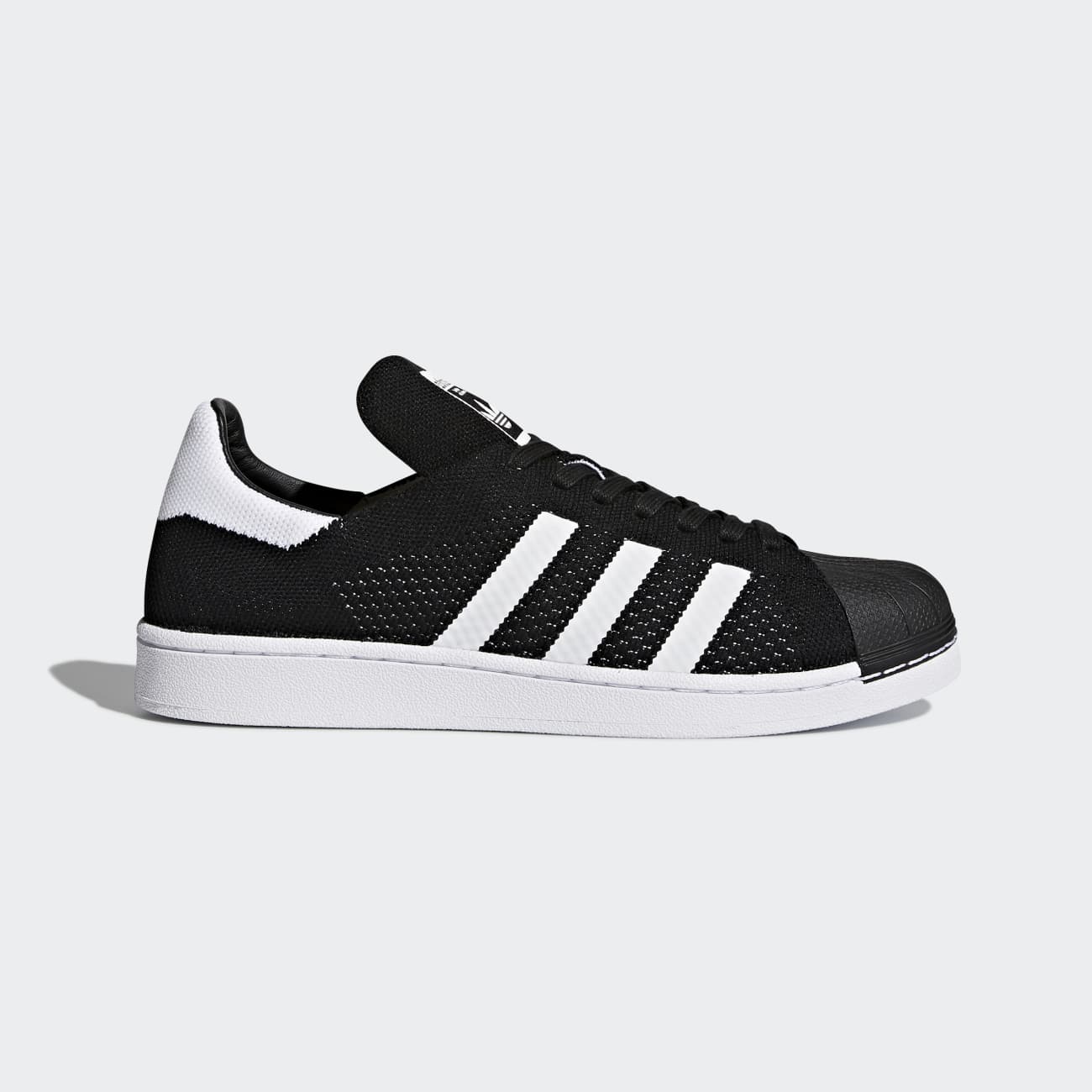 Adidas Superstar Primeknit Férfi Utcai Cipő - Fekete [D51127]